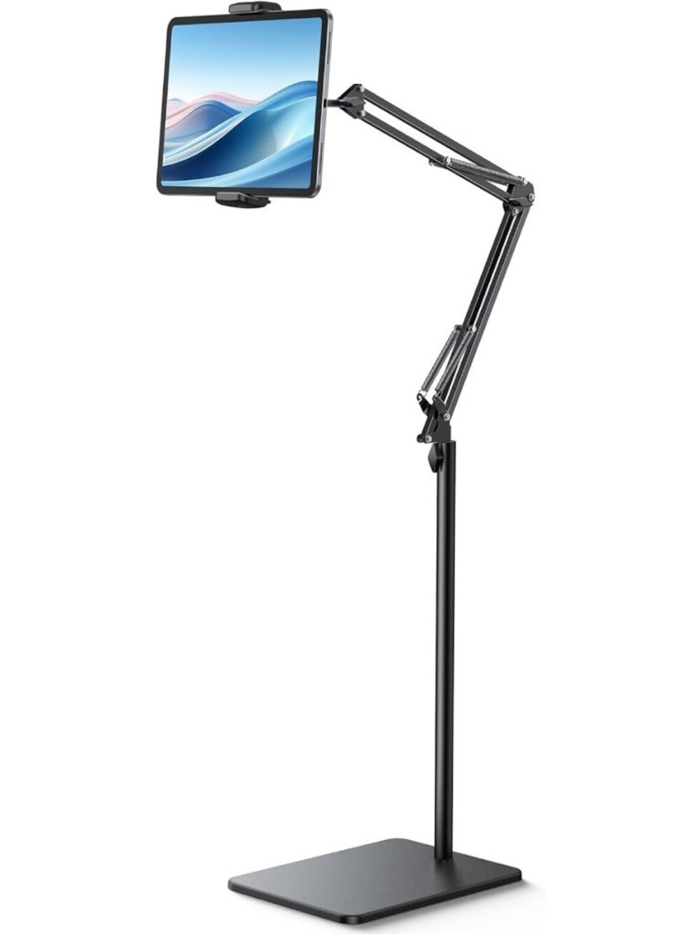 Adjustable 55" Tablet Stand Holder with Flexible Arm for Kindle & Devices